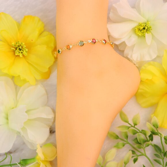 "New Beautiful Design Anklet for Women/Girls, Gift, A518 - Picture 8 of 10